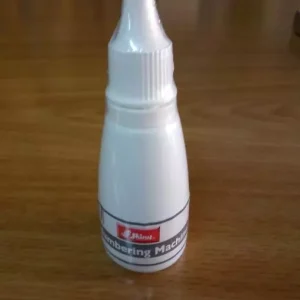 Bote de Tinta para Numeradores con Aceite Negro